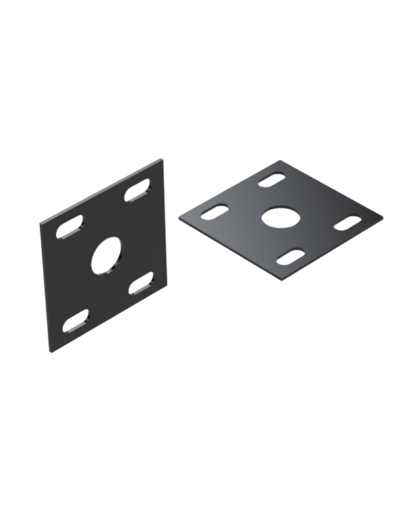 416 Serisi Metal Flanş Tipi Panel Çit Aksesuarları